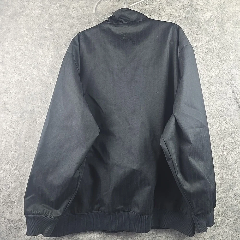 Jordan Retro Jacket Mens Size 3XL Subdued Air Jordan Logo Track Collar Snaps Y2K